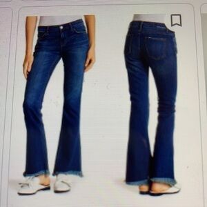NWT Current/Elliott Flip Flop Flare Jeans 24